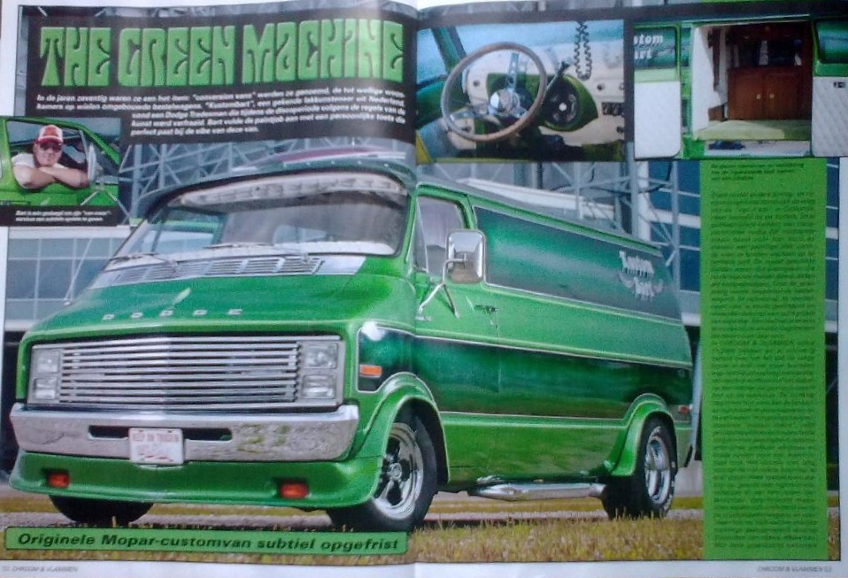 KustomBart Special Paint History - Magazine Chroom & Vlammen 2011 Article