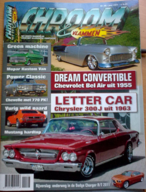 KustomBart Special Paint History - Magazine Chroom & Vlammen 2011 Cover